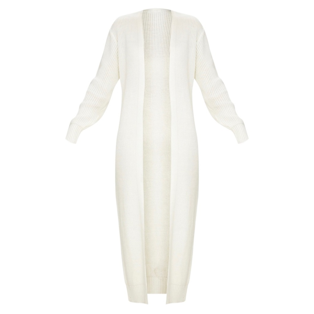 Cream Maxi Cardigan